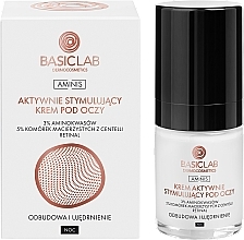 Kup Aktywnie stymulujący krem na noc do skóry wokół oczu - BasicLab Dermocosmetics Aminis Actively Stimulating Eye Cream Night
