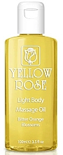 Olejek do ciała z ekstraktem z gorzkiej pomarańczy - Yellow Rose Light Body Massage Oil Bitter Orange Blossoms — Zdjęcie N1