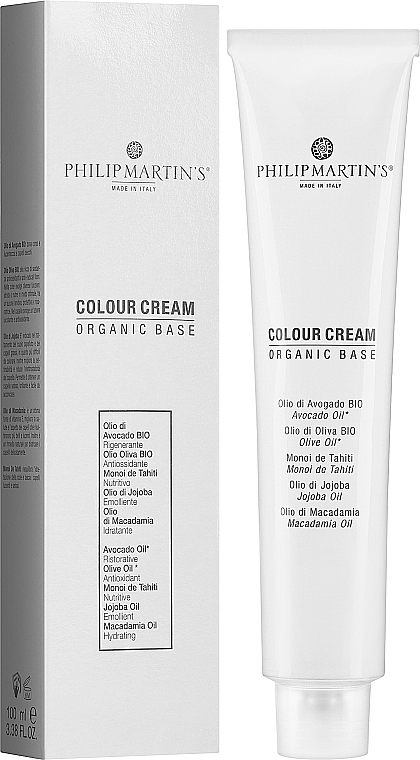Korektor koloru włosów - Philip Martin's Color Cream Organic Base With Avocado Oil — Zdjęcie N2