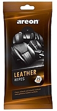 Chusteczki nawilżane do wnętrza samochodu - Areon Car Care Wipes Leather — Zdjęcie N1