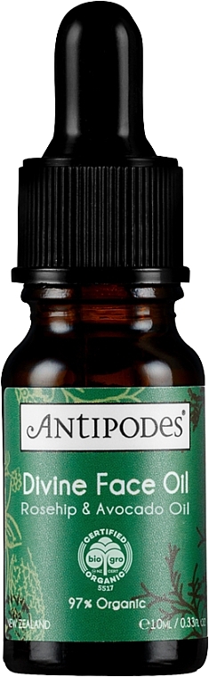 Olejek do twarzy Dzika róża i awokado - Antipodes Divine Avocado & Rosehip Face Oil
