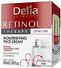 Krem do twarzy na dzień - Delia Retinol Therapy Nourishing Day Face Cream — Zdjęcie N2