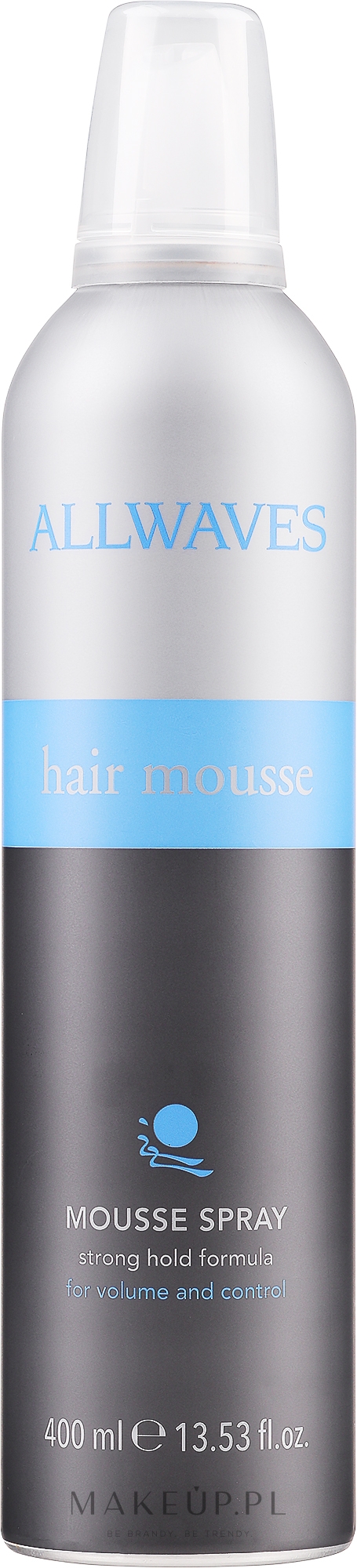 Mocna pianka do włosów - Allwaves Hair Mousse Spray — Zdjęcie 400 ml