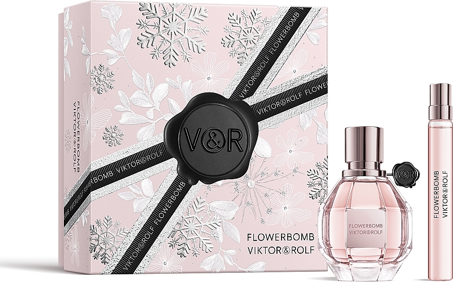 Viktor & Rolf Flowerbomb - Zestaw (edp 50 ml + edp 10 ml) — Zdjęcie N1