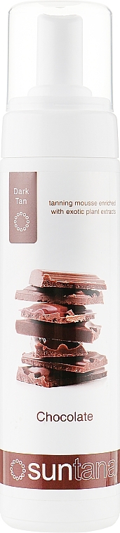 Pianka samoopalająca do uzyskania efektownego czekoladowego odcienia - Suntana Chocolate