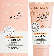 Nawilżający krem na dzień do cery suchej - Soraya Glam Oils Nourishing Day Cream — Zdjęcie N2