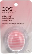 Balsam do ust Mleczko kokosowe - EOS Visibly Soft Lip Balm Sphere Coconut Milk — Zdjęcie N2