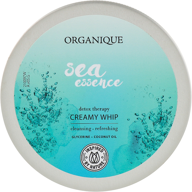 Pianka do mycia ciała - Organique Sea Essence Creamy Whip — Zdjęcie N1