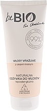 Kup WYPRZEDAŻ Naturalna hipoalergiczna odżywka do włosów wrażliwych z olejem lnianym - BeBio Natural Conditioner For Sensitive Hair Hypoallergenic *