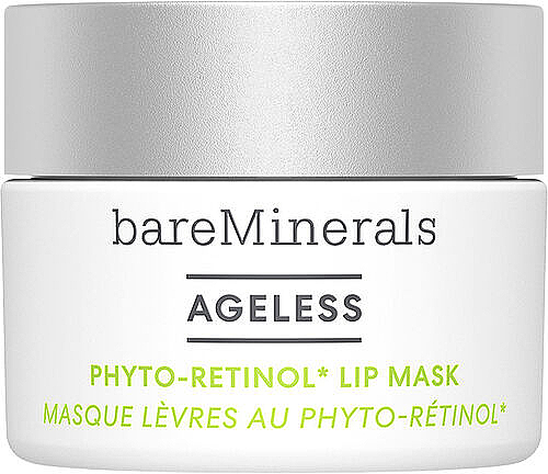 Maska do ust z masłem shea i woskiem pszczelim - Bare Minerals Ageless Phyto-Retinol Lip Mask — Zdjęcie N1