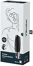 Inteligentny masturbator wibracyjny - Satisfyer Power Masturbator Black Silver — Zdjęcie N3