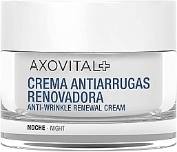 Kup Przeciwzmarszczkowy krem do twarzy na noc - Axovital Anti-Wrinkle Renewal Night Cream