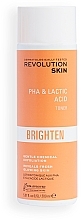 Rozświetlający tonik do twarzy - Revolution Skincare Brighten PHA & Lactic Acid Gentle Toner — Zdjęcie N1