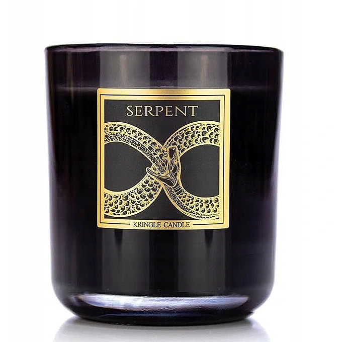 Świeca zapachowa w szklance - Kringle Candle Serpent Black Jar Candle — Zdjęcie N1