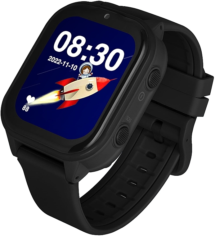 Smartwatch dla dzieci, czarny - Garett Smartwatch Kids Sun Ultra 4G — Zdjęcie N4