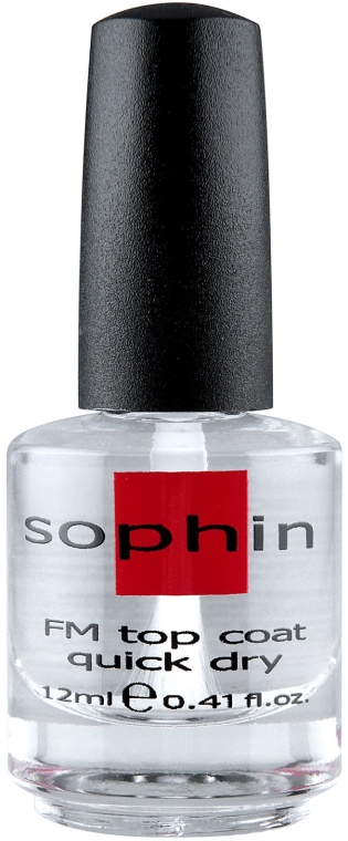 Kryształowy utrwalacz lakieru z efektem suszenia - Sophin French Manicure Quick Dry