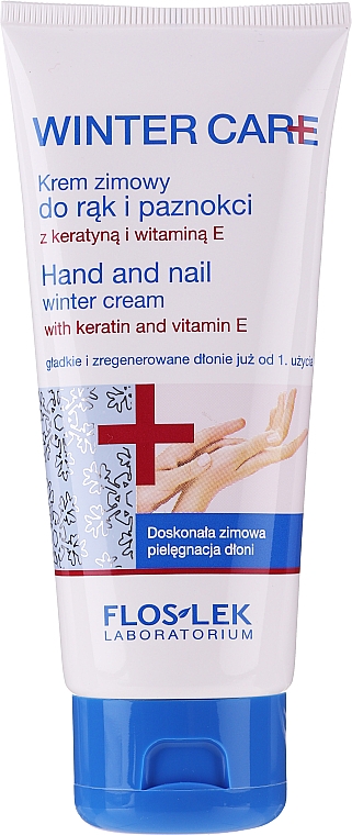 Zimowy krem do rąk i paznokci - Floslek Winter Care Hand And Nail Winter Cream