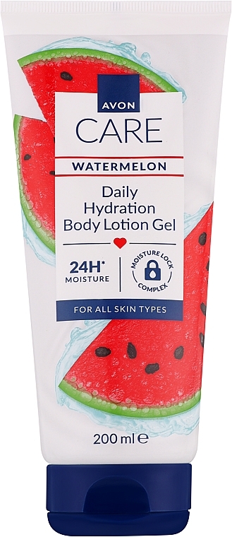 Żelowy balsam do ciała z arbuzem - Avon Care Watermelon Daily Hydration Body Lotion Gel — Zdjęcie N1