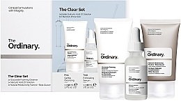 Kup Zestaw - The Ordinary The Clear Set (cl/foam/50ml + f/serum/30ml + f/cr/30ml)