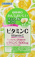 Witamina C o smaku cytrynowym, 500 mg - Orihiro Vitamin C — Zdjęcie N1