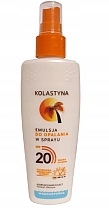 Balsam do opalania - Kolastyna Emulsion Spray Spf 20 — Zdjęcie N1