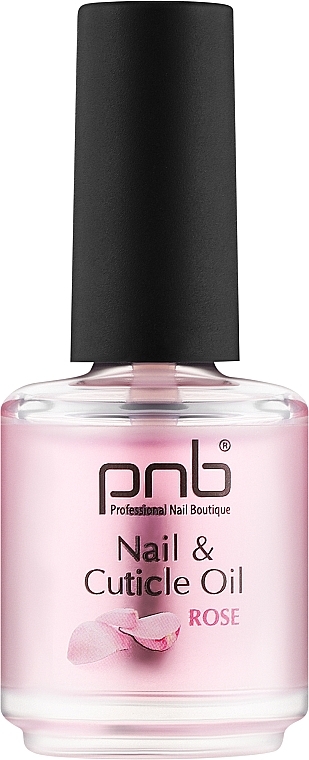 Olejek do skórek i paznokci Róża - PNB Nail & Cuticle Oil Rose — Zdjęcie N1
