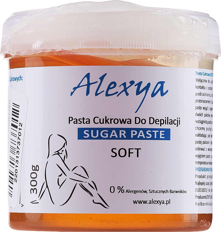 PRZECENA! Alexya Sugar Paste Soft - Miękka pasta cukrowa do depilacji * — Zdjęcie N3