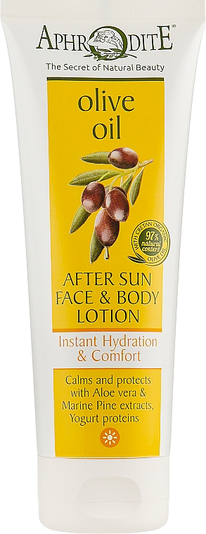 Kojący balsam po opalaniu - Aphrodite After Sun Face Body Lotion — Zdjęcie N1