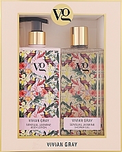 Kup Zestaw - Vivian Gray Sensual Jasmine (sh/gel/350ml + b/lot/350ml)