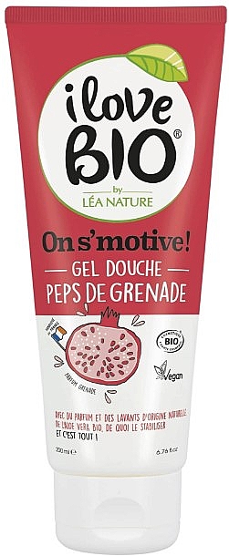 Żel pod prysznic Granat - I love Bio Pomegranate Shower Gel — Zdjęcie N1