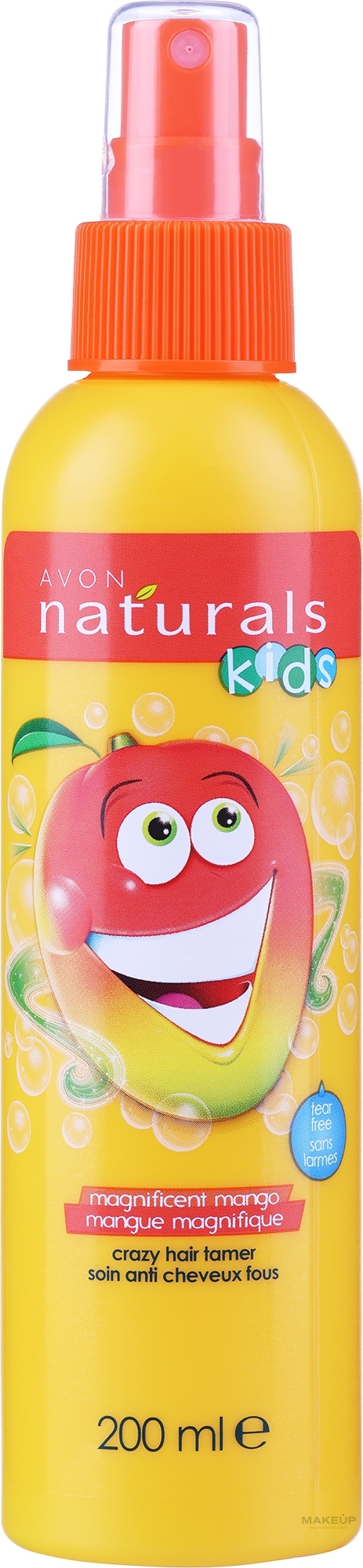 Spray dla dzieci ułatwiający rozczesywanie włosów Wspaniałe mango - Avon Naturals Kids — Zdjęcie 200 ml