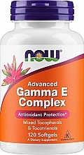 Suplement diety Witamina E - Now Foods Gamma E Complex Advanced — Zdjęcie N1