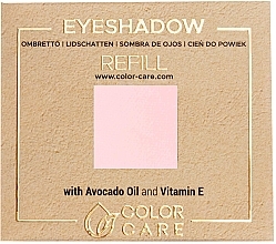 Matowy cień do powiek (wymienny wkład) - Color Care Eyeshadow Refill — Zdjęcie N1