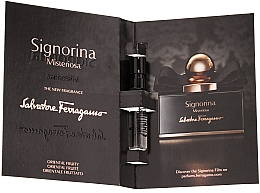 PREZENT! Salvatore Ferragamo Signorina Misteriosa - Woda perfumowana (próbka) — Zdjęcie N3