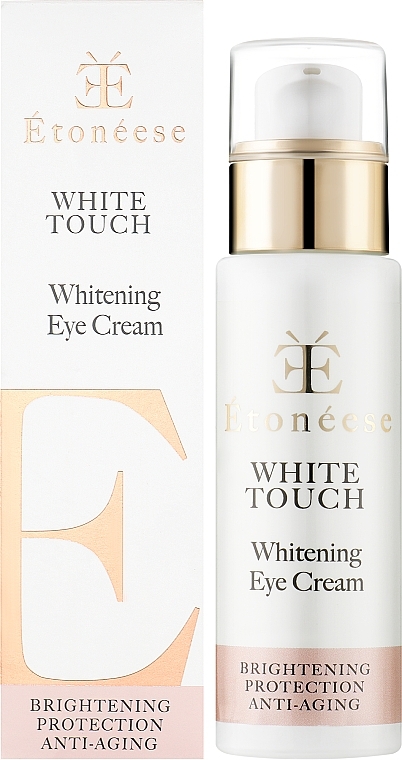 Rozświetlający krem pod oczy - Etoneese White Touch Whitening Eye Cream — Zdjęcie N2