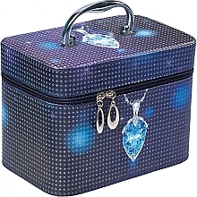 Kosmetyczka Jewelry Winter S, 96624, niebieska - Top Choice — Zdjęcie N1