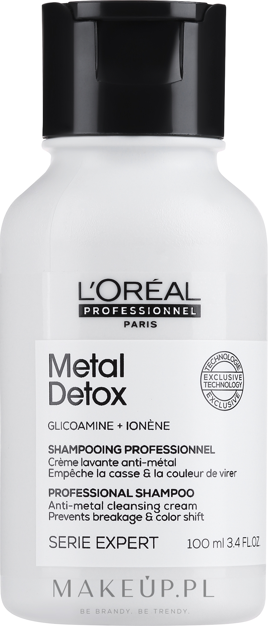 PREZENT! Profesjonalny oczyszczający szampon neutralizujący metaliczne osady na włosach - L'Oréal Professionnel Metal Detox Anti-metal Cleansing Cream Shampoo — Zdjęcie 100 ml