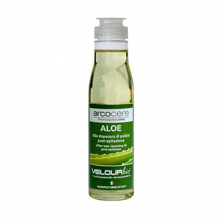 Olej z aloesu po depilacji - Arcocere Aloe After-Wax Cleansing Oil Post-Epilation — Zdjęcie N1