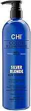 Kup Fioletowy szampon do włosów farbowanych neutralizujący żółte tony - CHI Color Illuminate Shampoo Silver Blonde