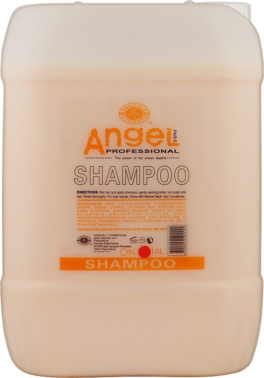 Szampon do włosów suchych i normalnych - Angel Professional Paris Shampoo for dry and Normal Hair — Zdjęcie N4