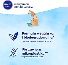 Chusteczki biodegradowalne Opakowanie Ekonomiczne 3 x 57 szt. - NIVEA BABY 99% Pure Water — Zdjęcie N5