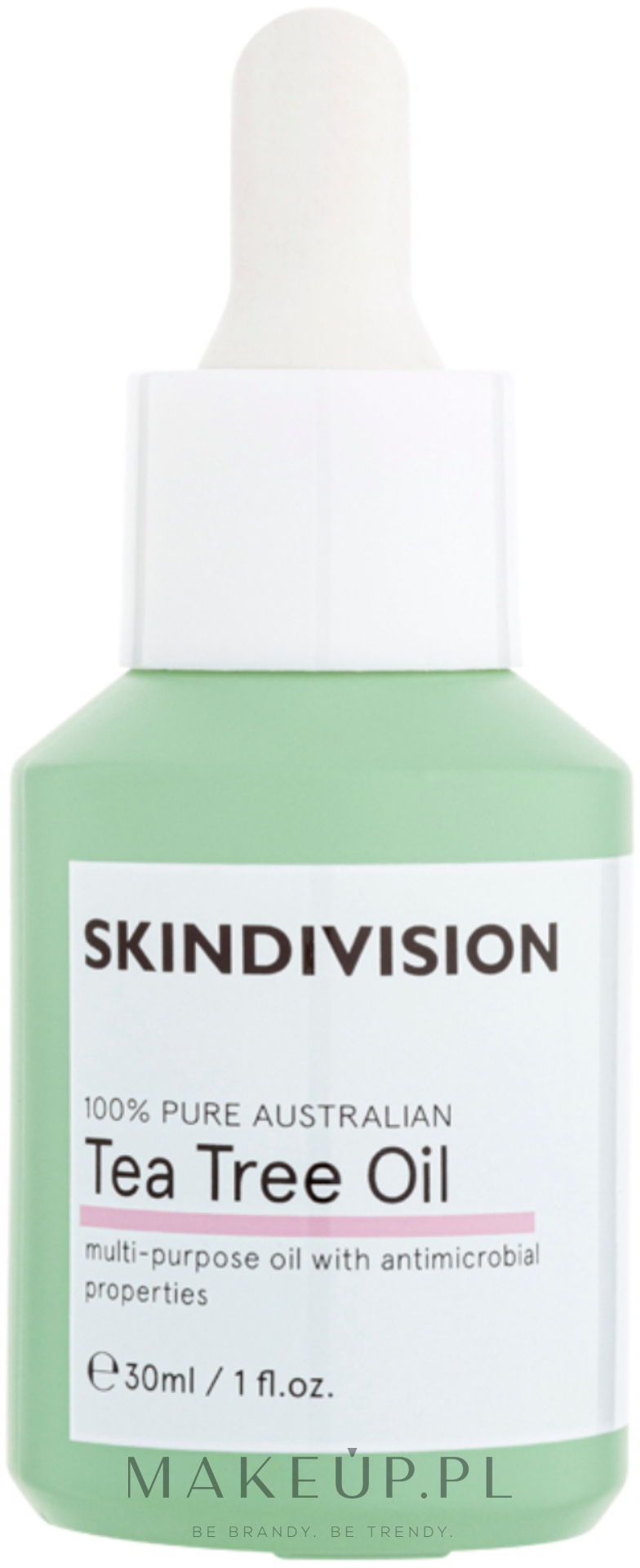 Olejek do twarzy z drzewa herbacianego - SkinDivision 100% Pure Tea Tree Oil — Zdjęcie 30 ml