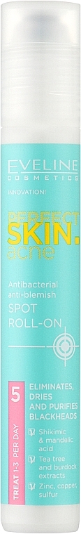 Punktowy roll-on na niedoskonałości - Eveline Cosmetics Perfect Skin.acne — Zdjęcie N1
