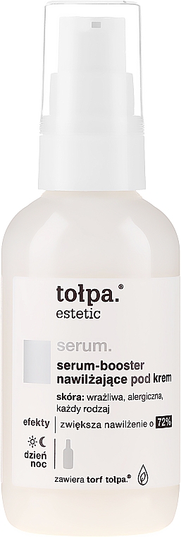 Płynne serum nawilżające pod krem do twarzy - Tołpa Estetic Serum — Zdjęcie N2
