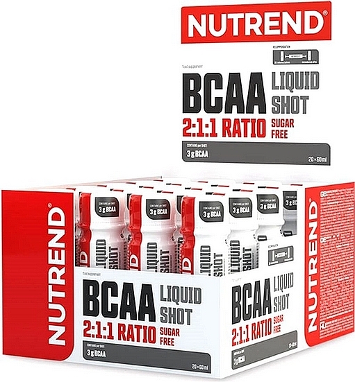 Aminokwas-shot 2:1:1 - Nutrend BCAA Liquid Shot  — Zdjęcie N1