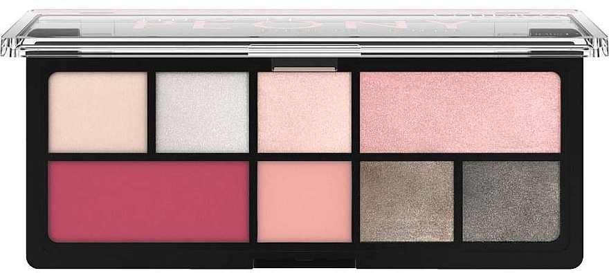 Paletka cieni do powiek - Catrice The Soft Peony Eyeshadow Palette — Zdjęcie N1