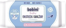 WYPRZEDAŻ Chusteczki nawilżane z witaminą E dla niemowląt - Bobini * — Zdjęcie N1