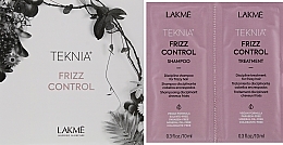 Kup Zestaw próbek - Lakme Teknia Frizz Control (sh/10ml + treatment/10ml)