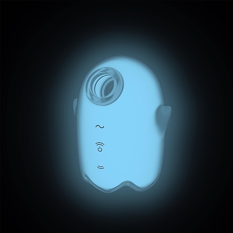 Świecący stymulator łechtaczki, biały - Satisfyer Glowing Ghost White — Zdjęcie N5