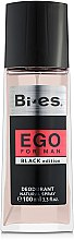Bi-es Ego For Man Black Edition - Perfumowany dezodorant w atomizerze dla mężczyzn — Zdjęcie N1